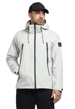 Khujo Adam - Regenjas - Hellgrau -Khujo Winkel c45fded1cd86483c9d203fe9dec644b6