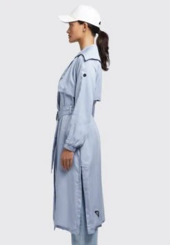 Khujo Garda - Trenchcoat - Blau -Khujo Winkel c5e63df31170434ebae8b4e00d194bc2