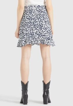 Khujo Undine - A-Lijn Rok - Dunkelblau-Weiß Geblümt 12 Khujo Undine - A-Lijn Rok - Dunkelblau-Weiß Geblümt -Khujo Winkel c6262db96da646c986e5b5f9f1515b7e