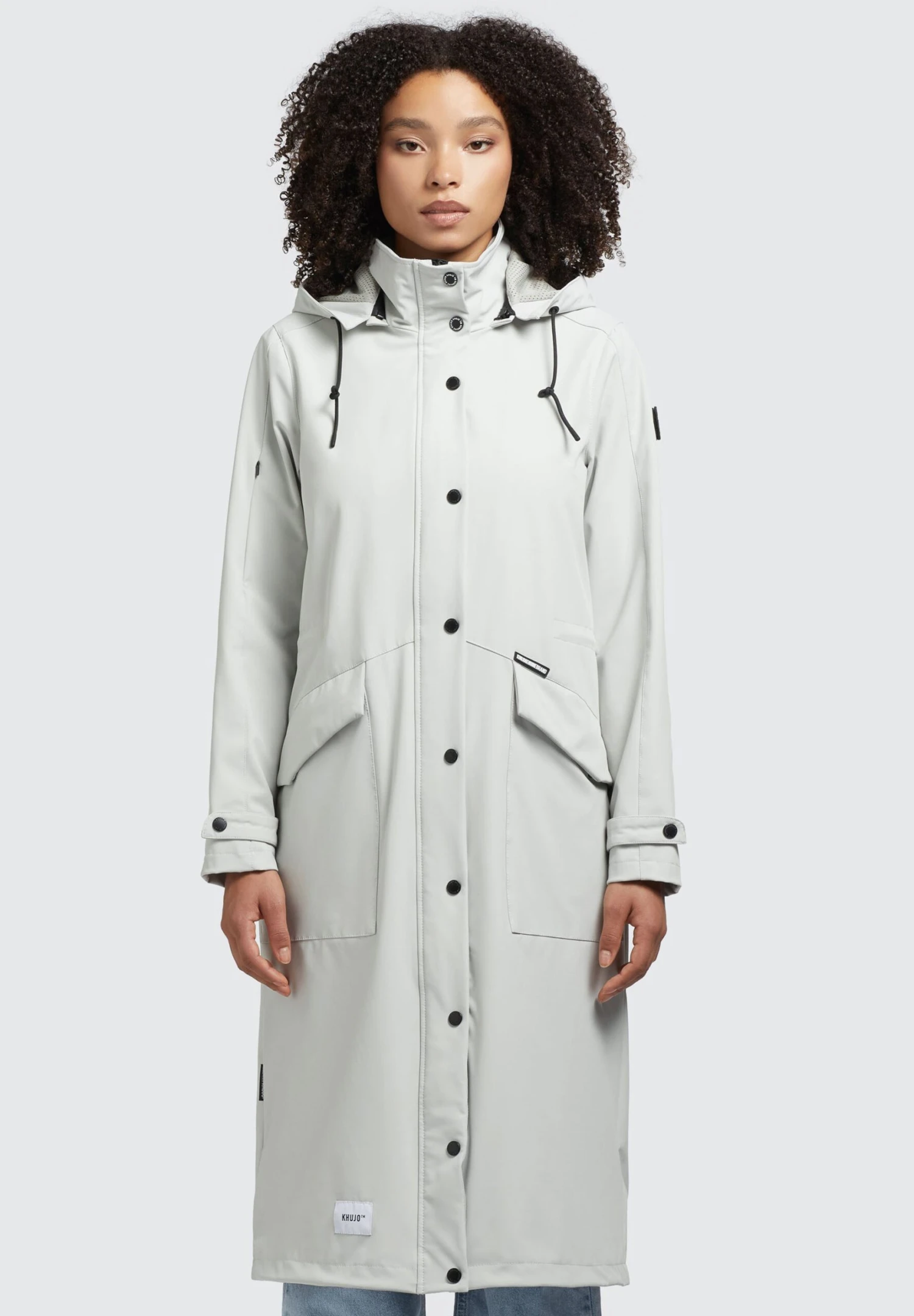 Khujo Smilla - Parka - Hellgrau 1 Khujo Smilla - Parka - Hellgrau