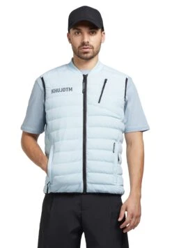 Khujo Reman Matt - Bodywarmer - Hellblau -Khujo Winkel cba275b32c15432a93b4e293a5796a32