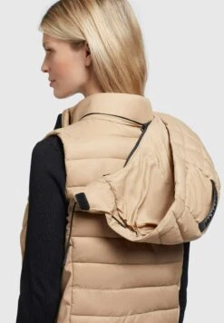 Khujo Weste Becca Matt - Bodywarmer - Beige -Khujo Winkel cce3d7b24f364b32b7bae0bf0a143242