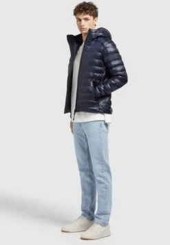 Khujo Vitus Shiny - Winterjas - Dunkelblau -Khujo Winkel de645b69028c4d96952930f3dffa6c5d
