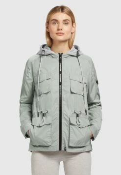 Khujo Flames - Lichte Jas - Blassgrün