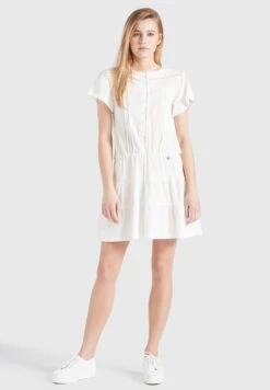 Khujo Kapua - Jurk - Weiß -Khujo Winkel e3830bfde6b349b8af3ffbd498c6c6f7