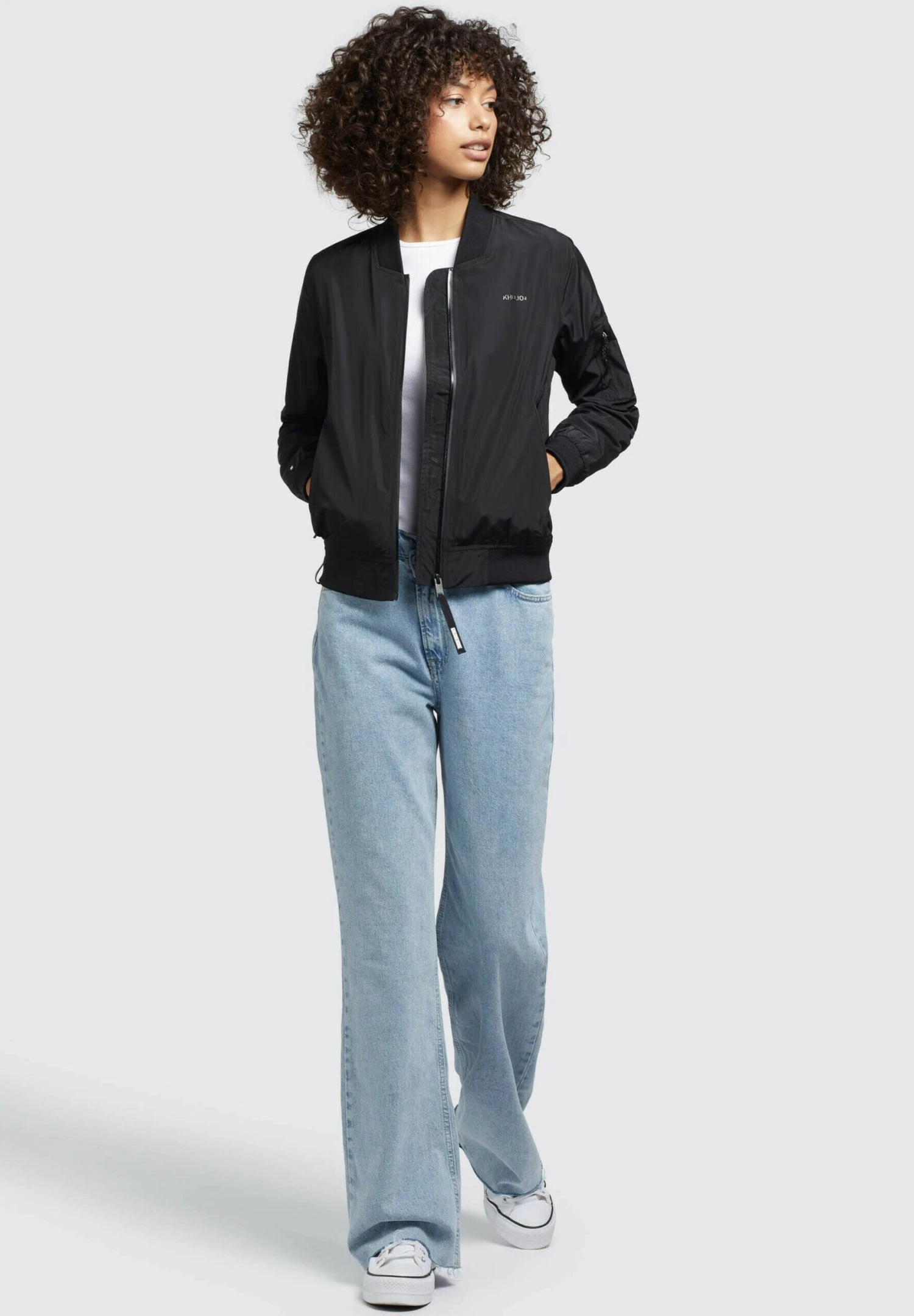 Khujo Stence2 - Bomberjacks - Schwarz 2 Khujo Stence2 - Bomberjacks - Schwarz - Afbeelding 2