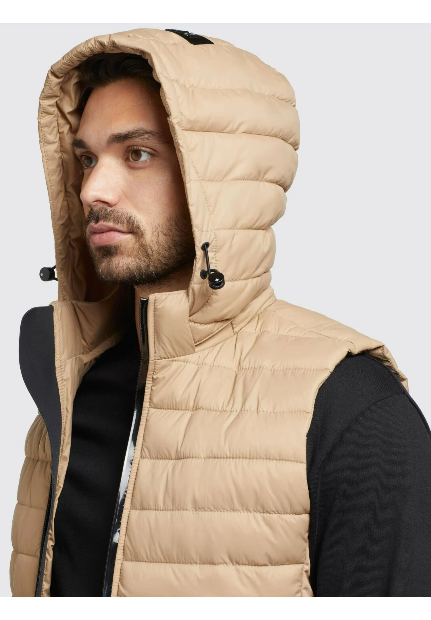 Khujo Wemo Matt - Bodywarmer - Beige 4 Khujo Wemo Matt - Bodywarmer - Beige - Afbeelding 4
