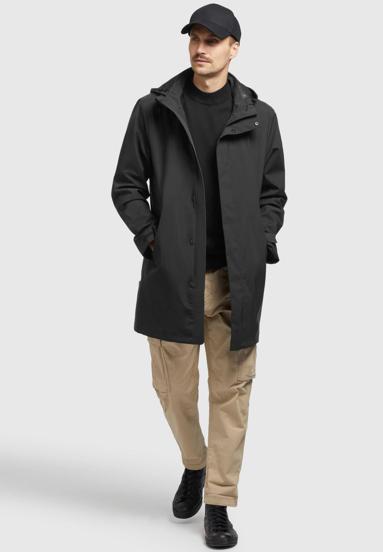 Khujo York - Regenjas - Braun 2 Khujo York - Regenjas - Braun - Afbeelding 2