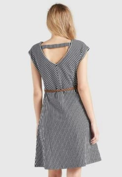 Khujo Leifa - Jurk - Dunkelblau-Weiß Gestreift 11 Khujo Leifa - Jurk - Dunkelblau-Weiß Gestreift -Khujo Winkel ee6166a468f24730a625576628f60b13