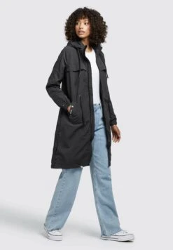 Khujo Mantel Voya3 - Parka - Schwarz -Khujo Winkel ef780ba5c17e4bb5800a0f1a8c61257f