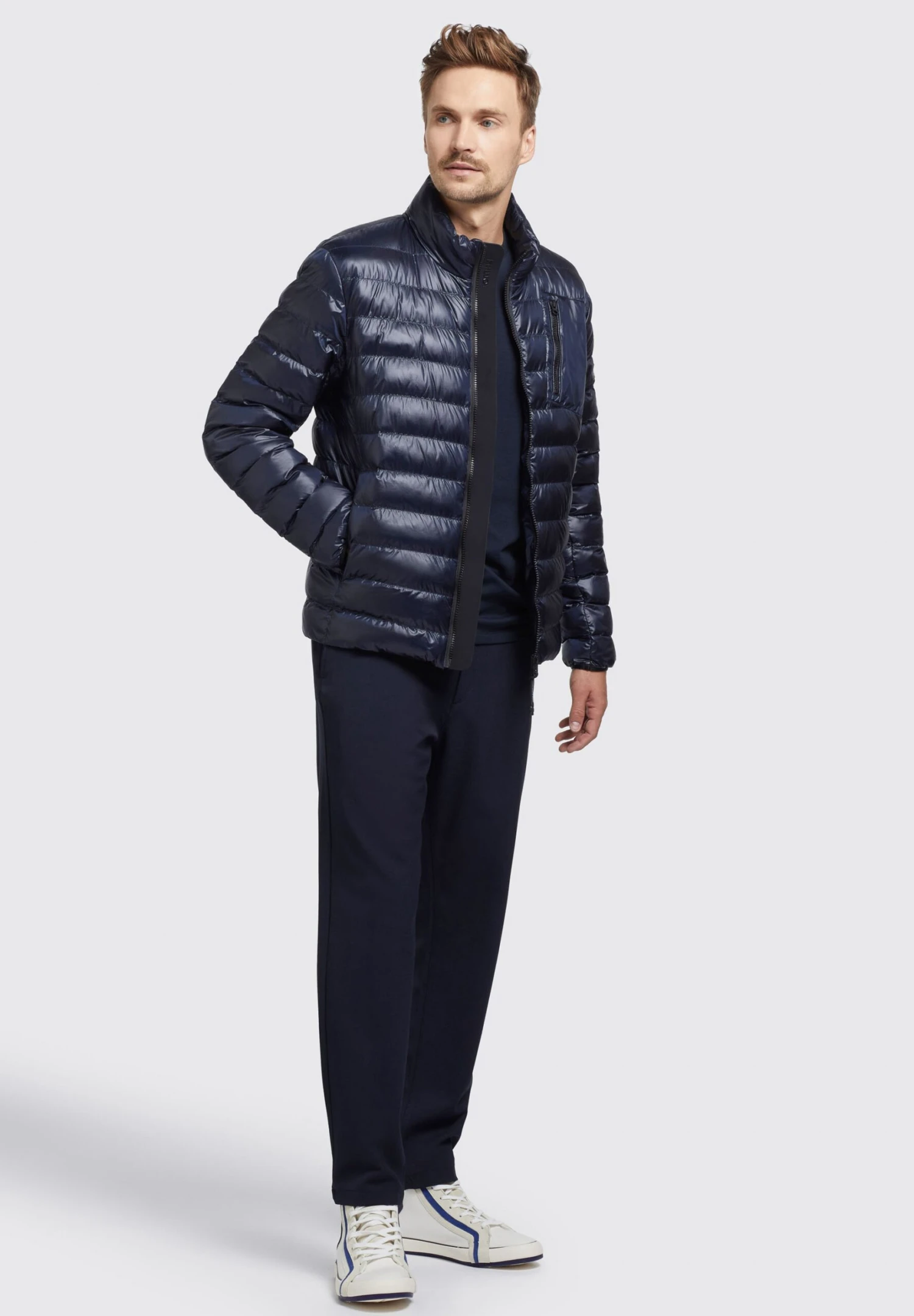 Khujo Percy Shiny - Jas - Dunkelblau 2 Khujo Percy Shiny - Jas - Dunkelblau - Afbeelding 2