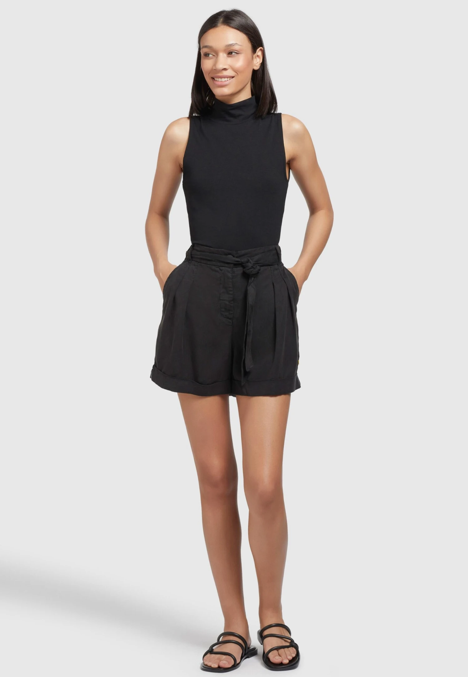 Khujo Elida - Shorts - Schwarz 1 Khujo Elida - Shorts - Schwarz