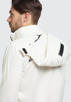 Khujo Bolt Shiny - Jas - Cremeweiß -Khujo Winkel f14b0102158a493fa8664077dd687061