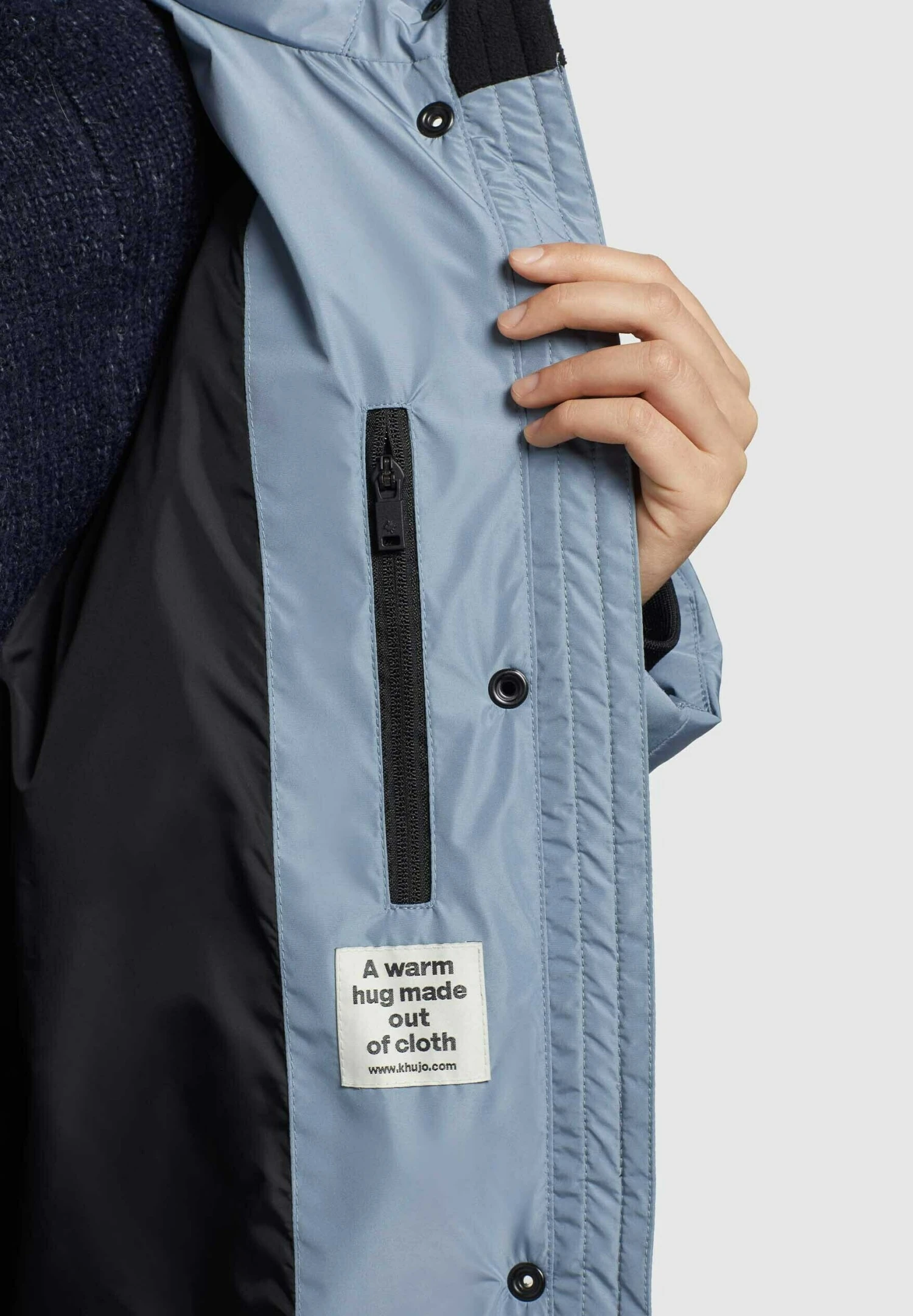 Khujo Sonje 4 - Winterjas - Hellblau 5 Khujo Sonje 4 - Winterjas - Hellblau - Afbeelding 5