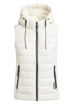 Khujo Fabia Shiny - Bodywarmer - Weiß -Khujo Winkel f90fa1613f274a0c90a05580ef505b19