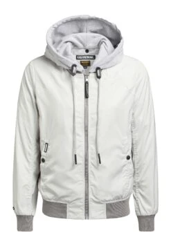 Khujo Persee - Lichte Jas - Hellgrau -Khujo Winkel f9d7358c68ff4c21826f51b2276efb53