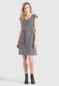 Khujo Leifa - Jurk - Dunkelblau-Weiß Gestreift 16 Khujo Leifa - Jurk - Dunkelblau-Weiß Gestreift -Khujo Winkel fb1a0eb46bf8452b84f50535030081ef